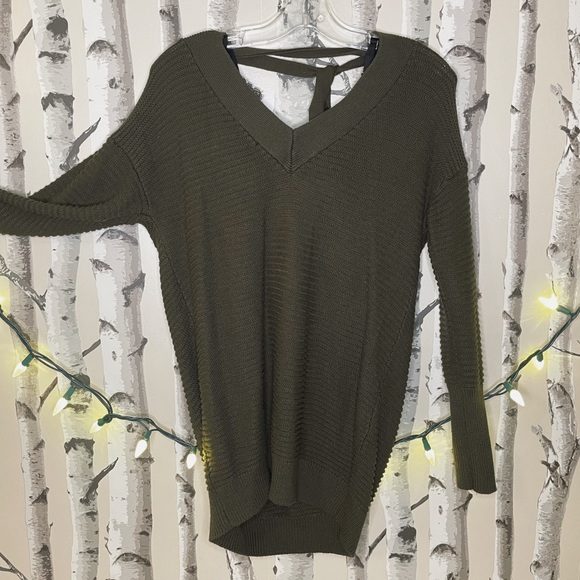 Dynamite. Long Sleeve Long Shirt. Size M. - Picture 3 of 3